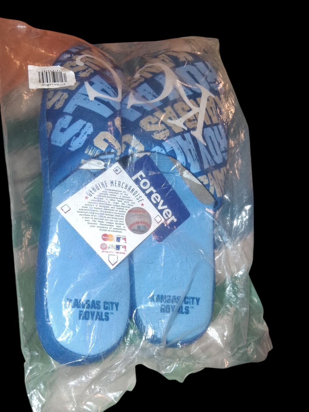 Kansas City Royals Blue Slippers - Forever Merchandise